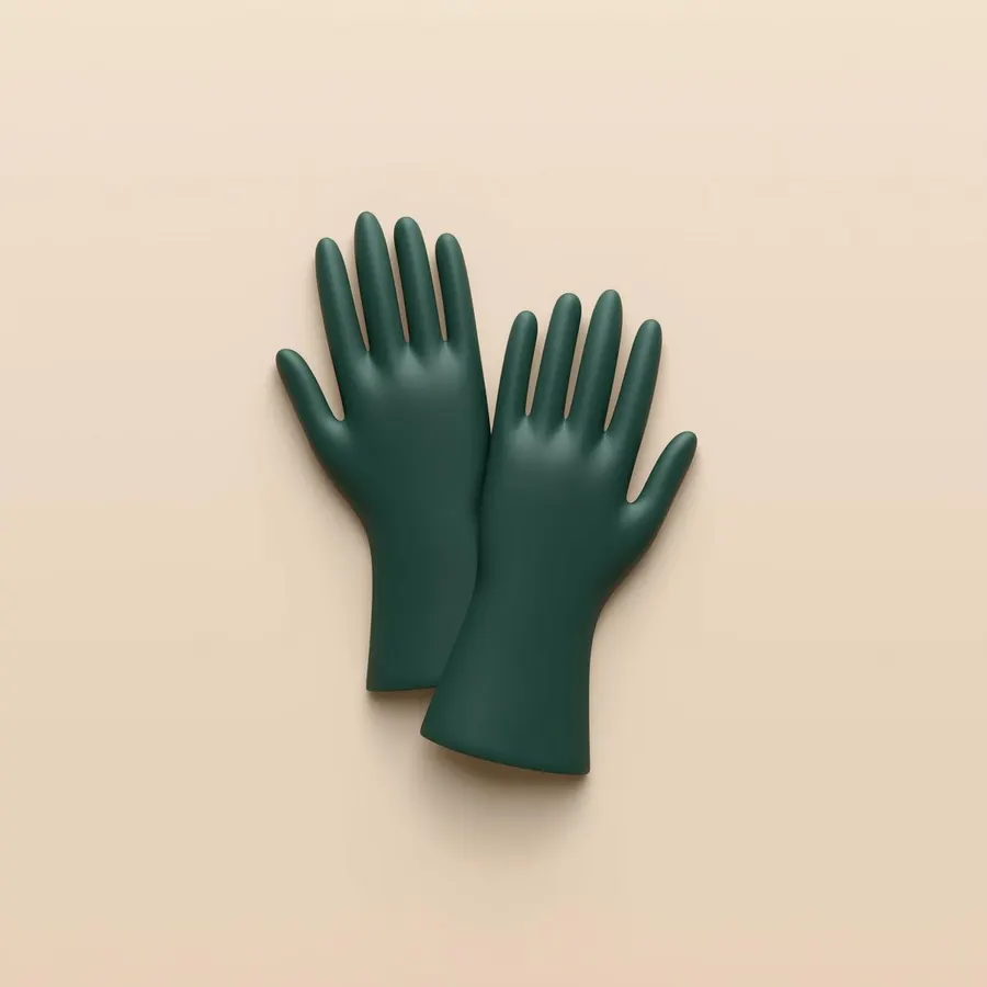 Professional cleaning gloves